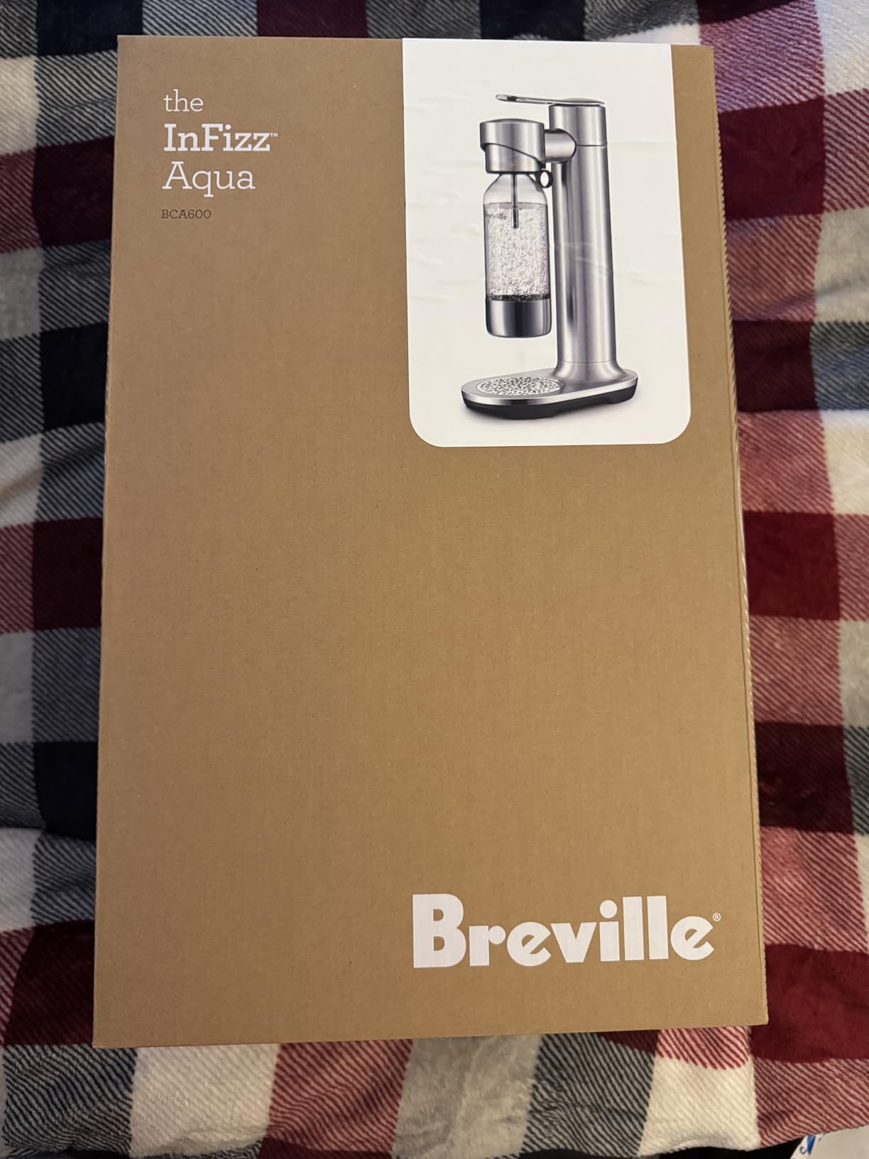 Breville InFizz Aqua Sparkling Water Maker, Brushed Stainless Steel customer photo 2