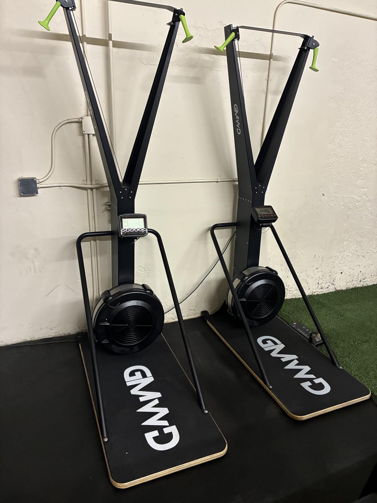 Ski Exercise Machine, GMWD Ski Equipment Indoor Aerobic Wind Resistance Machine, Indoor Strength Training Home Gym Equipment customer photo 1