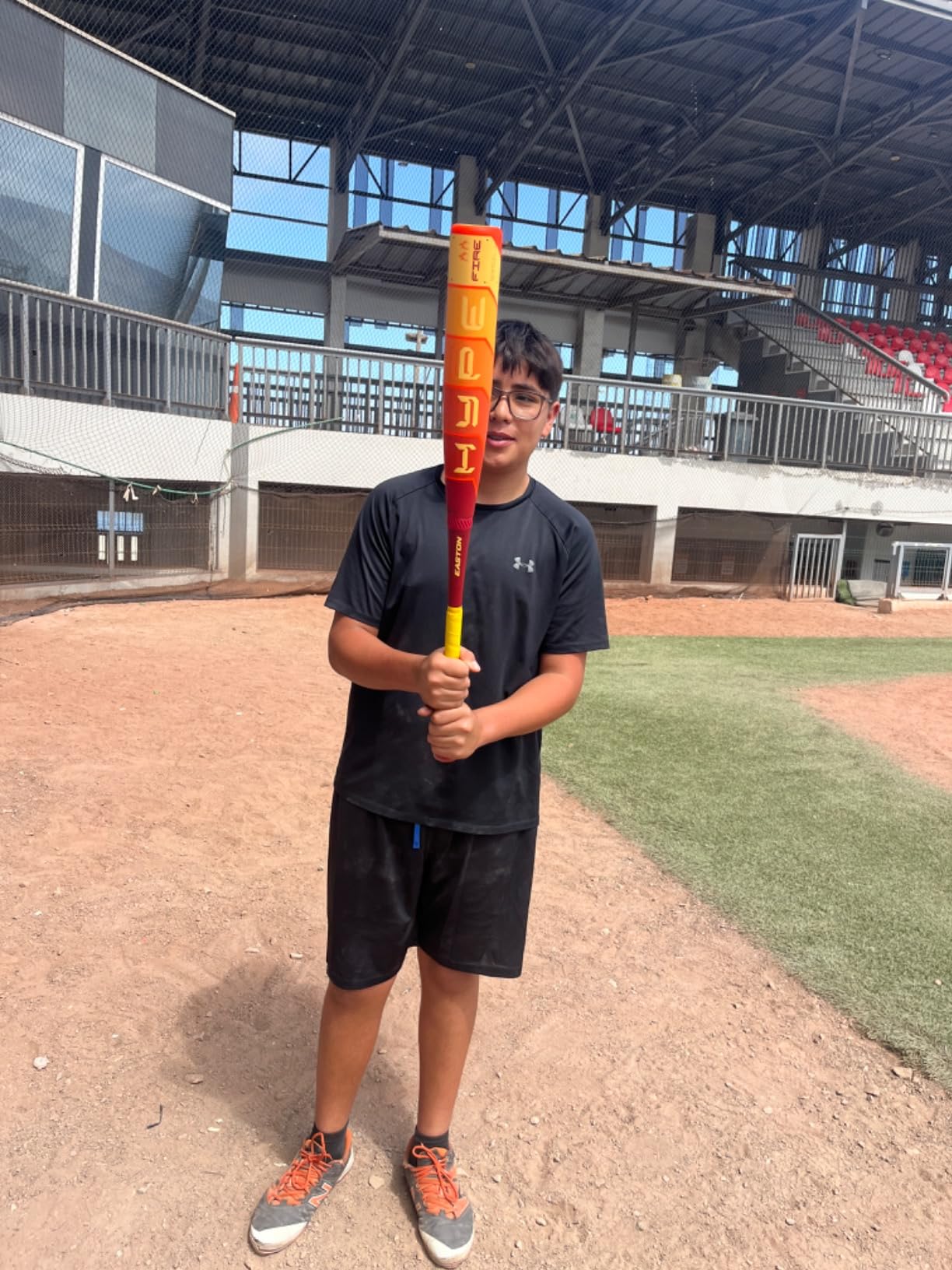 Easton | 2025 | Hype FIRE Baseball Bat | USSSA | -5 / -8 / -10 Drop | 2 3/4