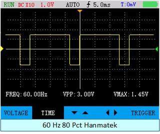 HANMATEK HO11 Handheld Digital Oscilloscope - 10MHz Bandwidth, 48MSa/s High-Precision Sampling, 2.8
