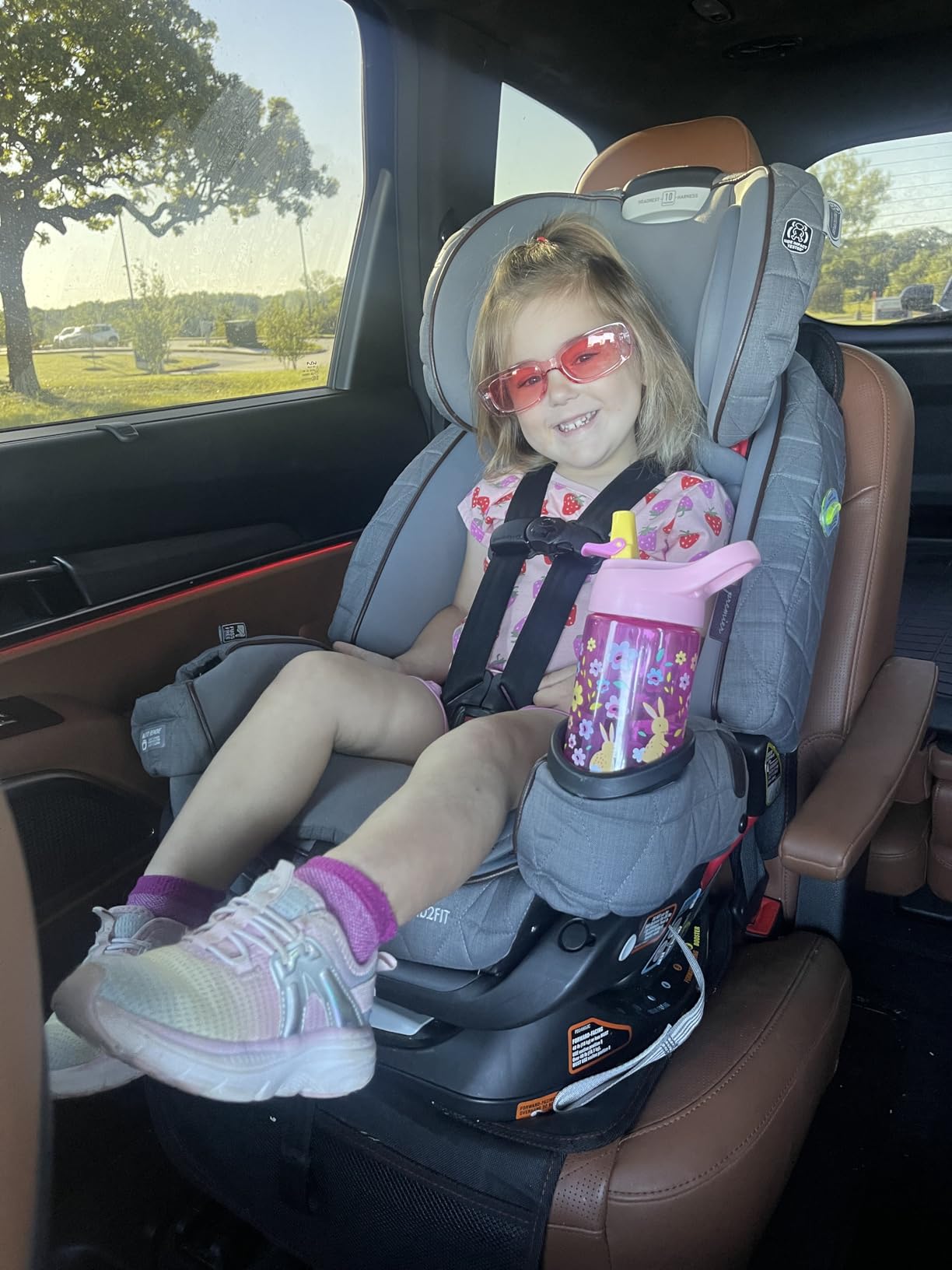 Graco 4Ever DLX 4-in-1 Convertible Car Seat, Charlie customer photo 2