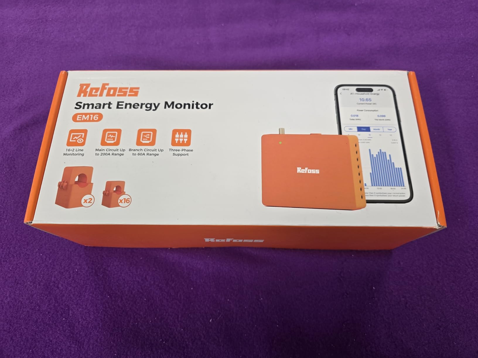 Refoss Smart Home Energy Monitor with Open API, Home Assistant, No Cloud customer photo 2