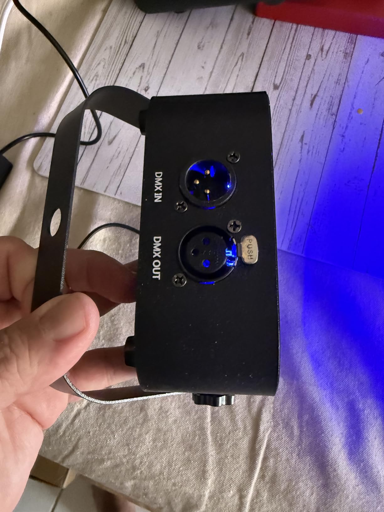 Mini Rechargeable Par Lights, 4 * 18W RGBWA UV 6 in 1 Battery Powered Upights, APP & Wireless DMX Control Stage Lights, Uplighting for Festival Party Wedding Event - 12 Pack customer photo 1