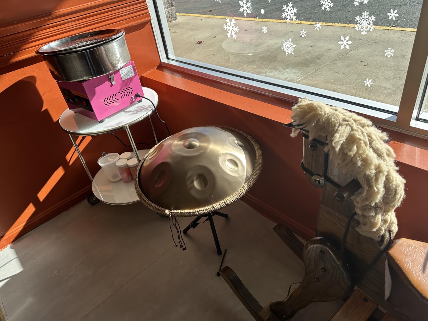 Handpan Drum - 22-Inch 10-Note D Kurd 440Hz - Hand Tuning Handpan - Includes Soft Bag, Mallets, Stand, Note Stickers, Cleaning Cloth - Artist Performance Video customer photo 1