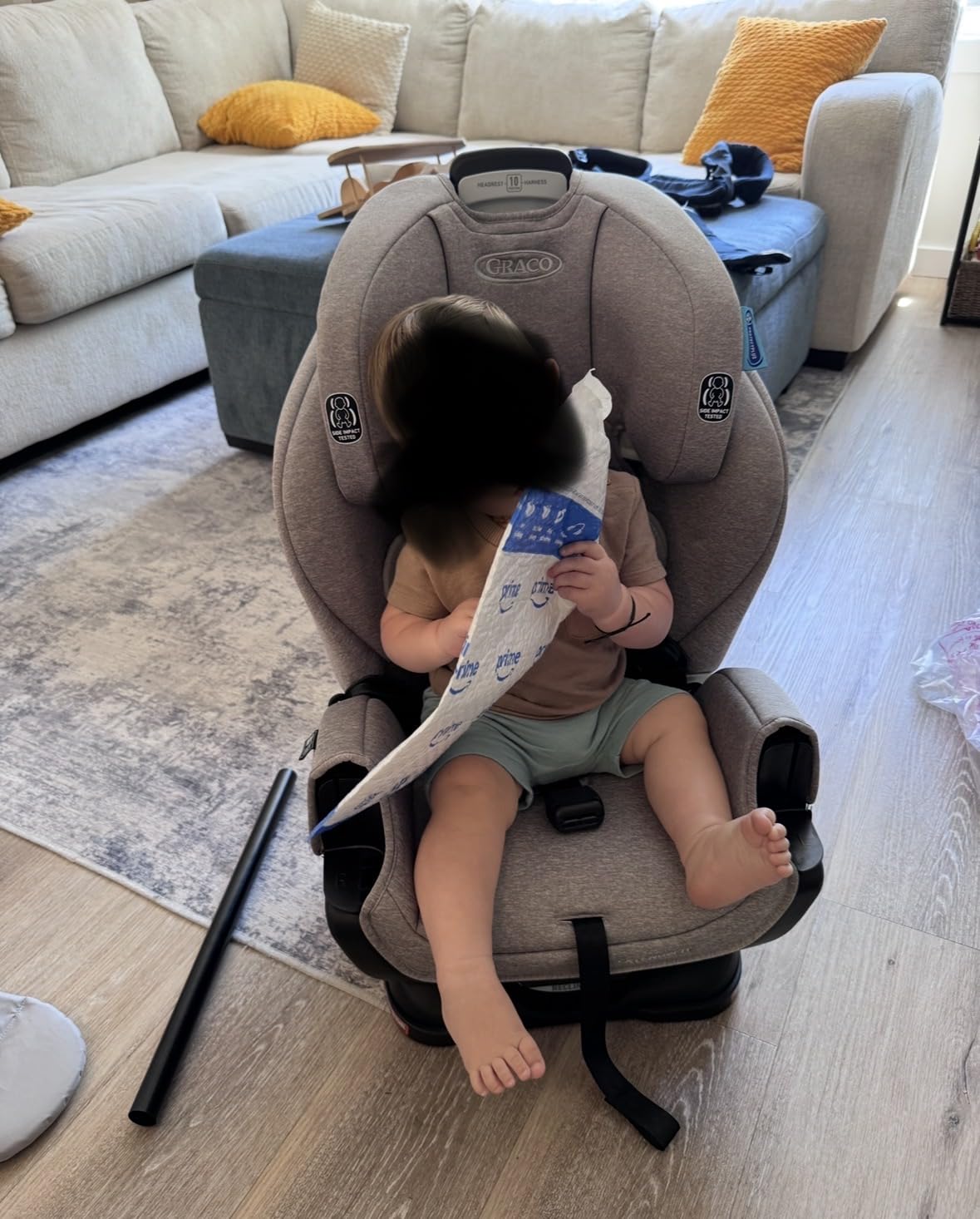 Graco Extend2Fit 3-in-1 Convertible Car Seat, Ashten customer photo 1