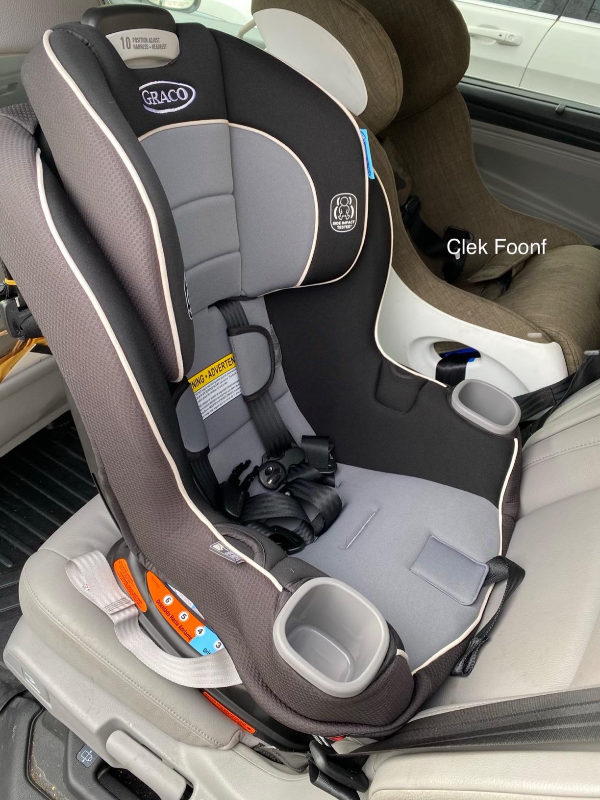 Graco Extend2Fit 3-in-1 Convertible Car Seat, Ashten customer photo 2