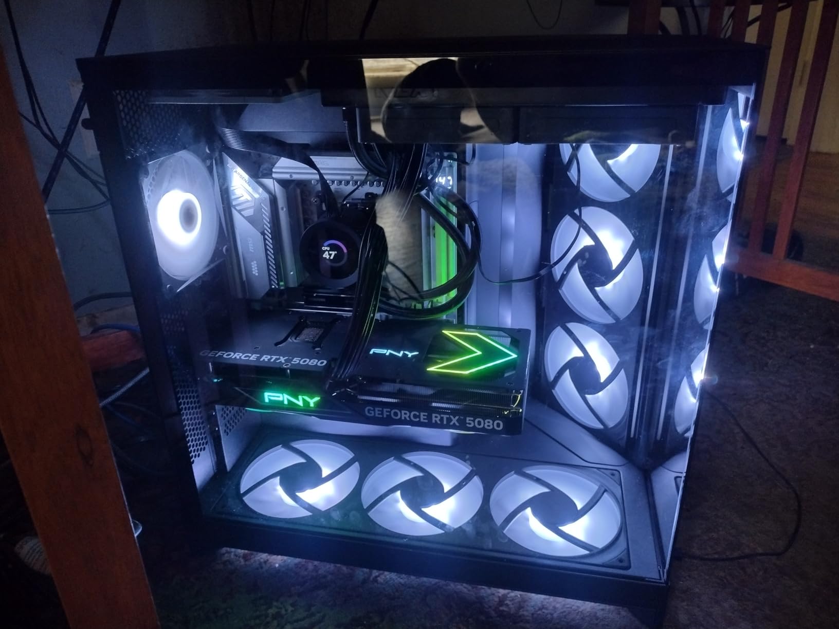 NZXT H9 Flow RGB+ - Dual-Chamber ATX PC Case - Black customer photo 1