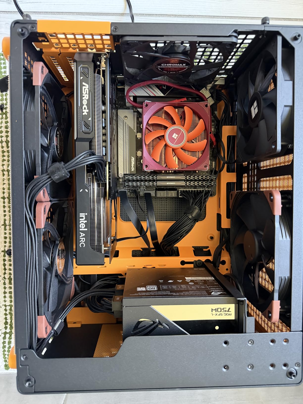 ASRock Intel Arc B570 Challenger 10GB OC GDDR6 Graphics Card, 2600 MHz GPU, 19 Gbps Memory, Dual Fan, Metal Backplate, HDMI 2.1a, DisplayPort 2.1, 0dB Cooling customer photo 2