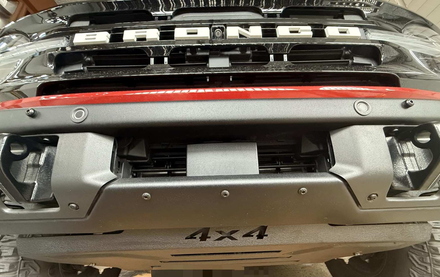 YZONA Skid Plate Front Bumper Cover Compatible with 2018-2026 Jeep Wrangler JL JLU & 2020-2026 Gladiator JT, Lower Guard Engine Protector (Not Fits Original Factory Bumpers) customer photo 2