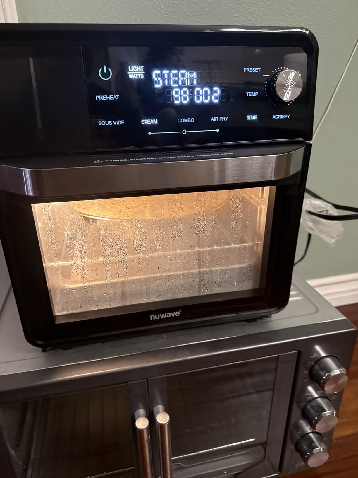 Nuwave Combi Steam Oven, Non-Toxic Stainless Steel Multi-Cooker, 16 quarts customer photo 1