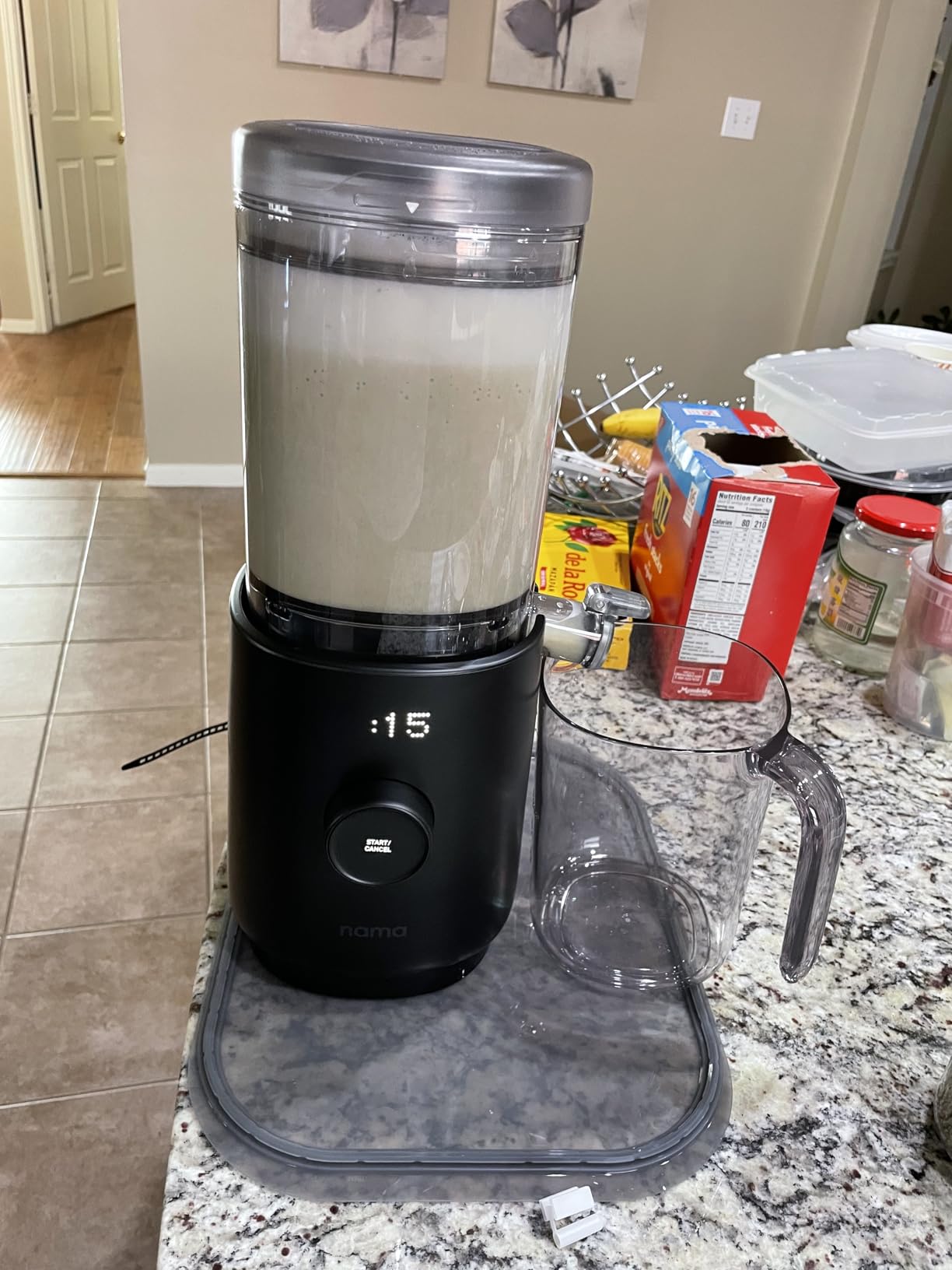 Nama M1 - Plant-Milk Maker - Homemade oat and nut milk - White customer photo 2