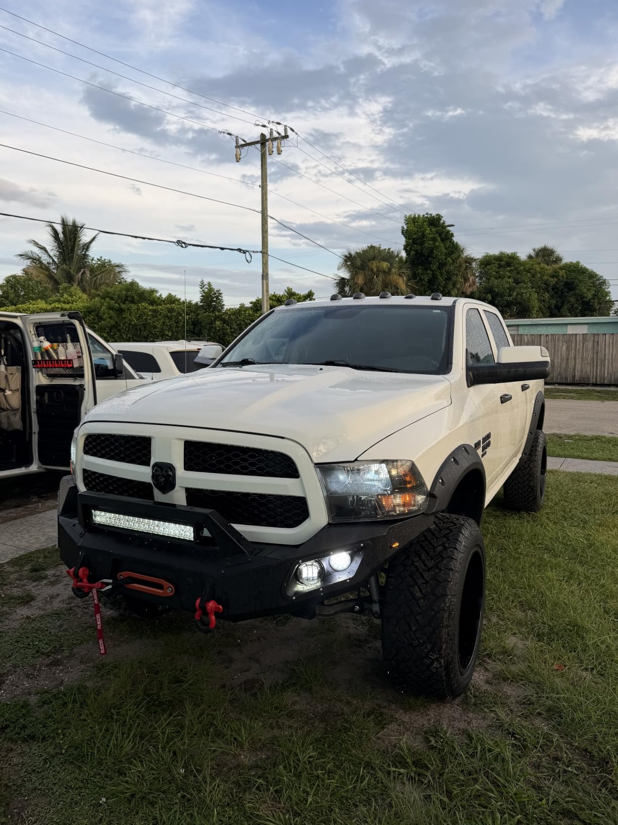 YZONA Front Rear Bumpers Compatible with Ram 1500 New Body 2019-2024 customer photo 2