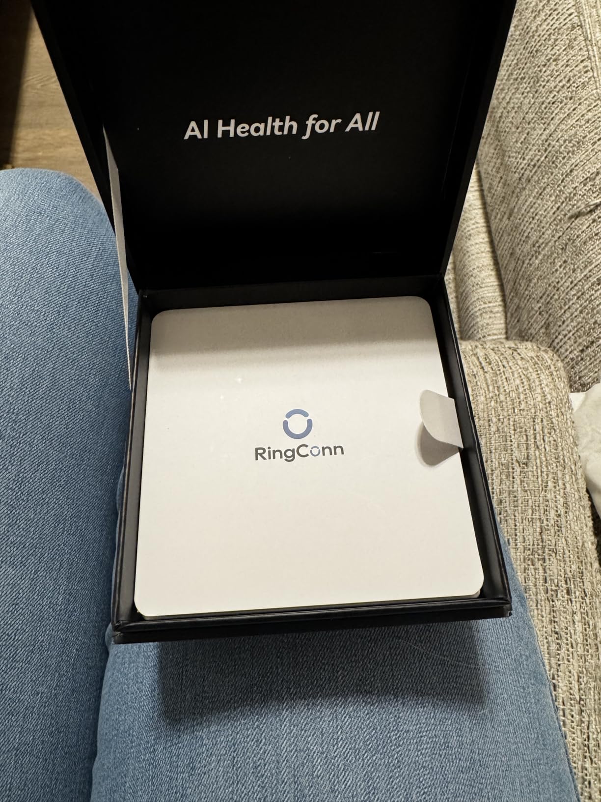 RingConn Gen 2 Air Ultra-Thin Smart Ring(Size 8, Galaxy Sliver) customer photo 2