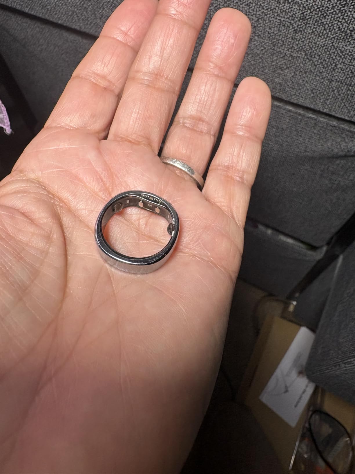 RingConn Gen 2 Air Ultra-Thin Smart Ring(Size 9, Galaxy Sliver) customer photo 2