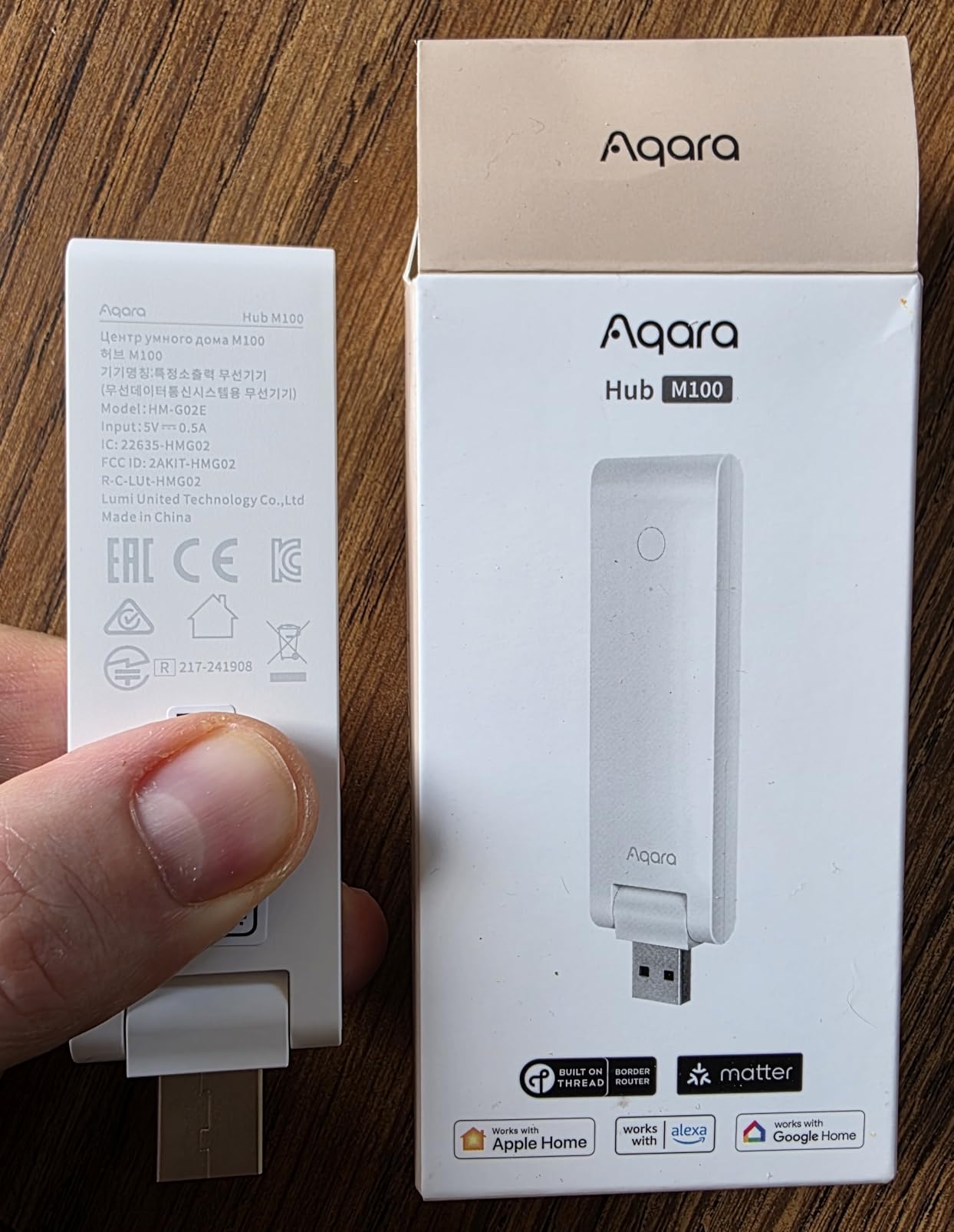 Aqara Smart Hub M100 for Home Automation, Matter Controller, Wi-Fi customer photo 1
