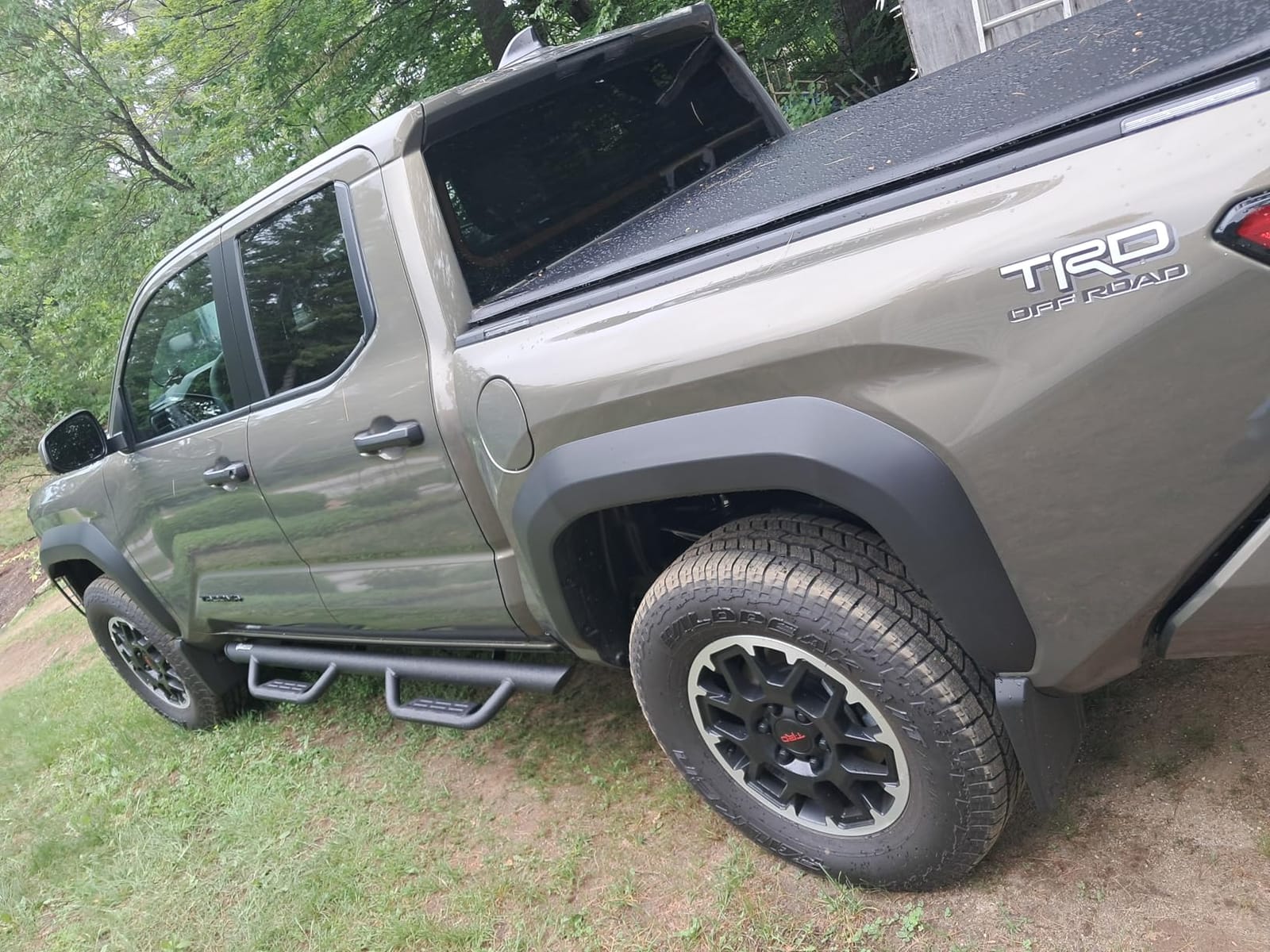 Tyger Auto Tyger Access Running Boards Compatible with 2024-2026 Toyota Tacoma (Fits Hybrid) | Double Cab | TG-AS2T24003 | Textured Black Drop Step Rail customer photo 1