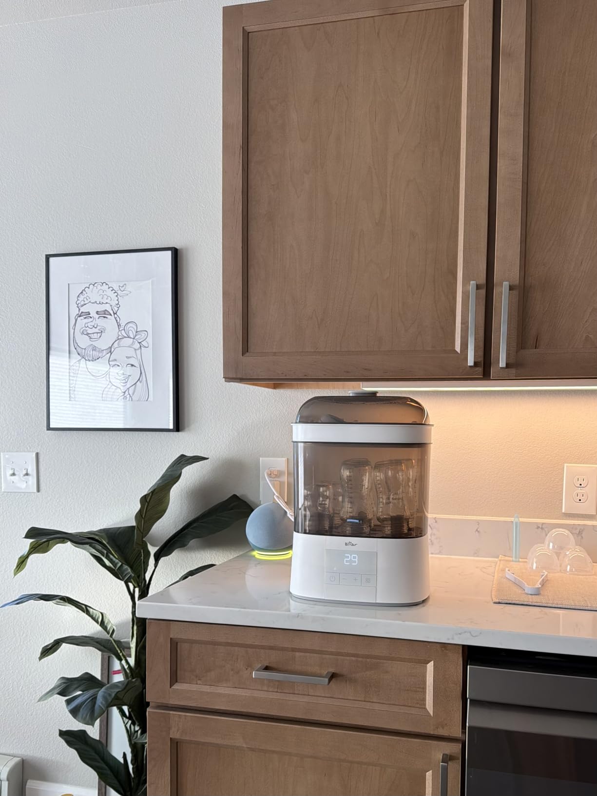 Bear Bottle Sterilizer and Dryer, 2-Layer Electric Steam Sanitizer customer photo 1