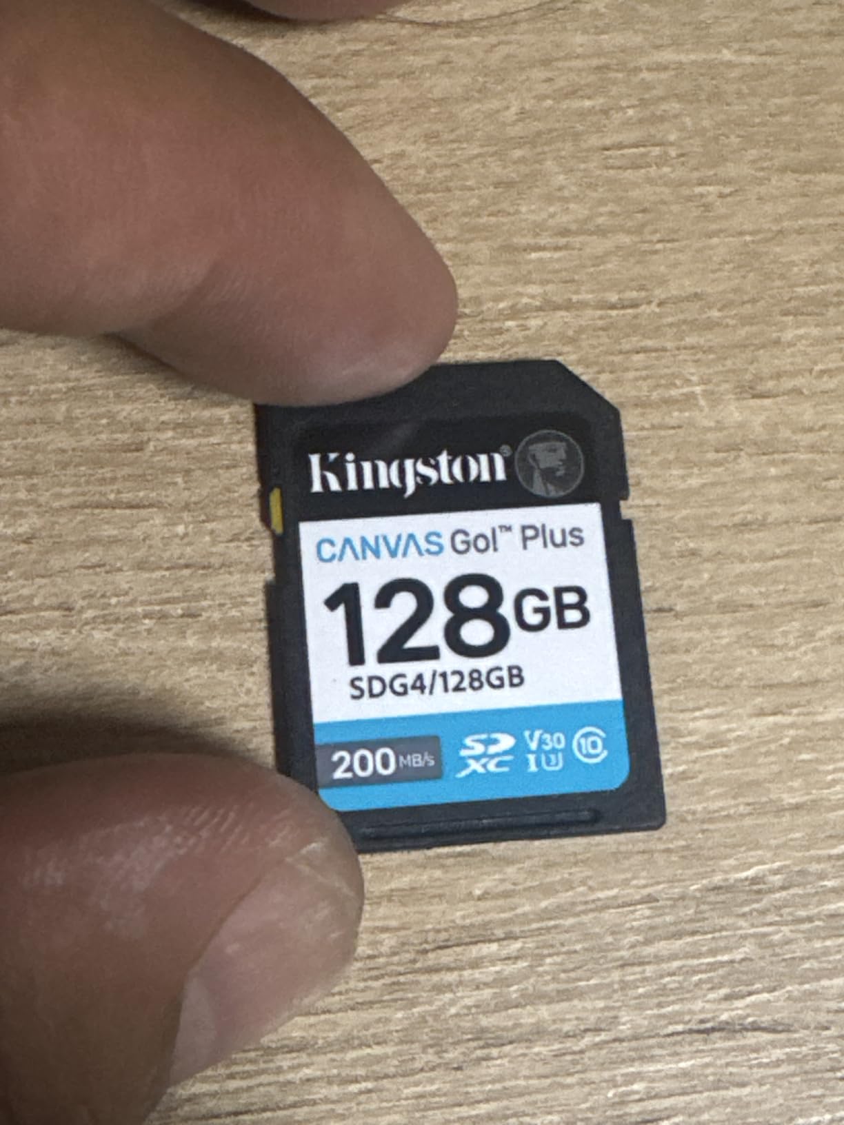 Kingston Canvas Go Plus 128GB SD Card | Up to 200MB/s | Class 10, UHS-I, U3, V30 | SDG4/128GB customer photo 1