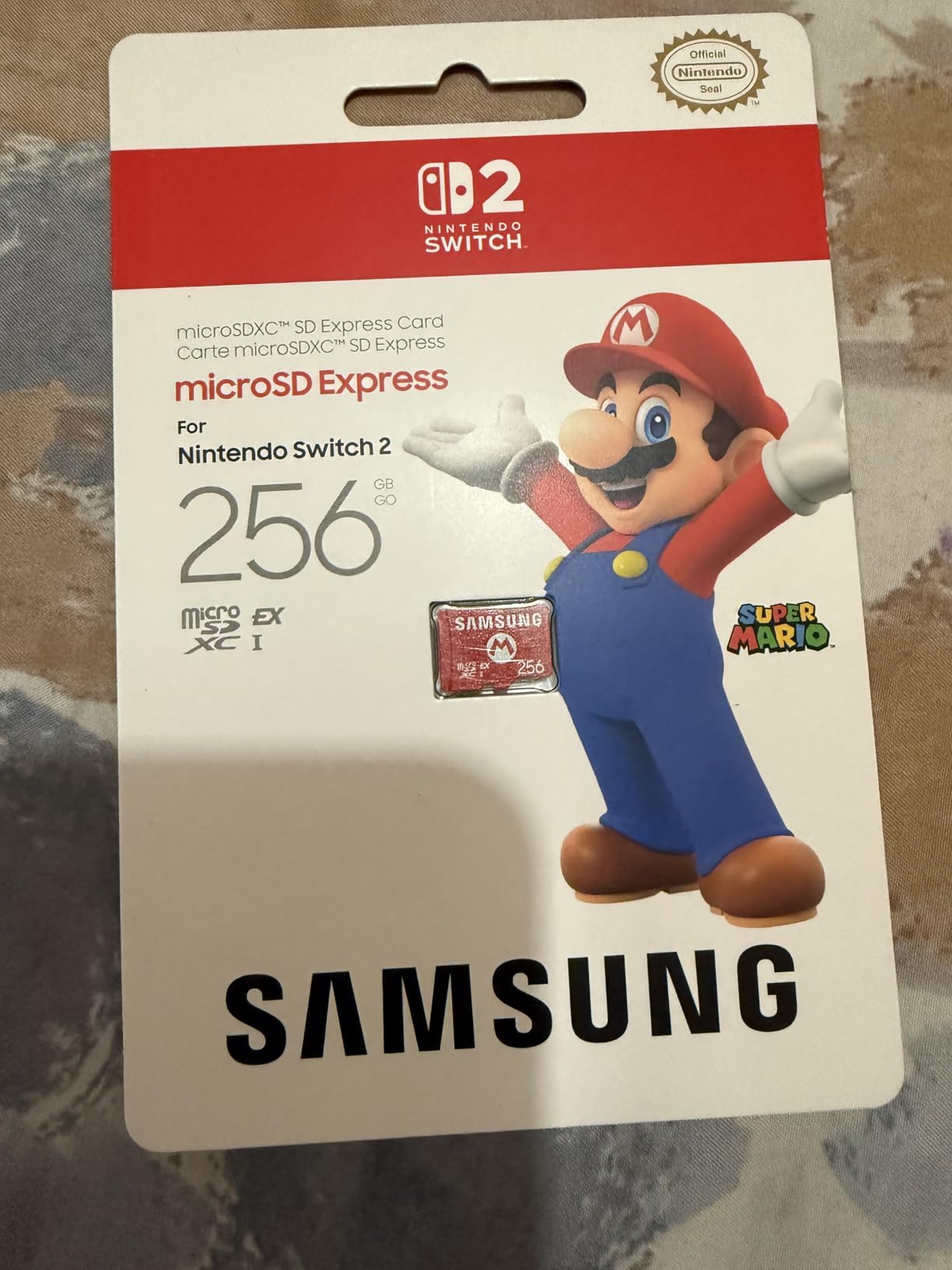 Samsung microSD Express Card – 256GB for Nintendo Switch™ 2 customer photo 2