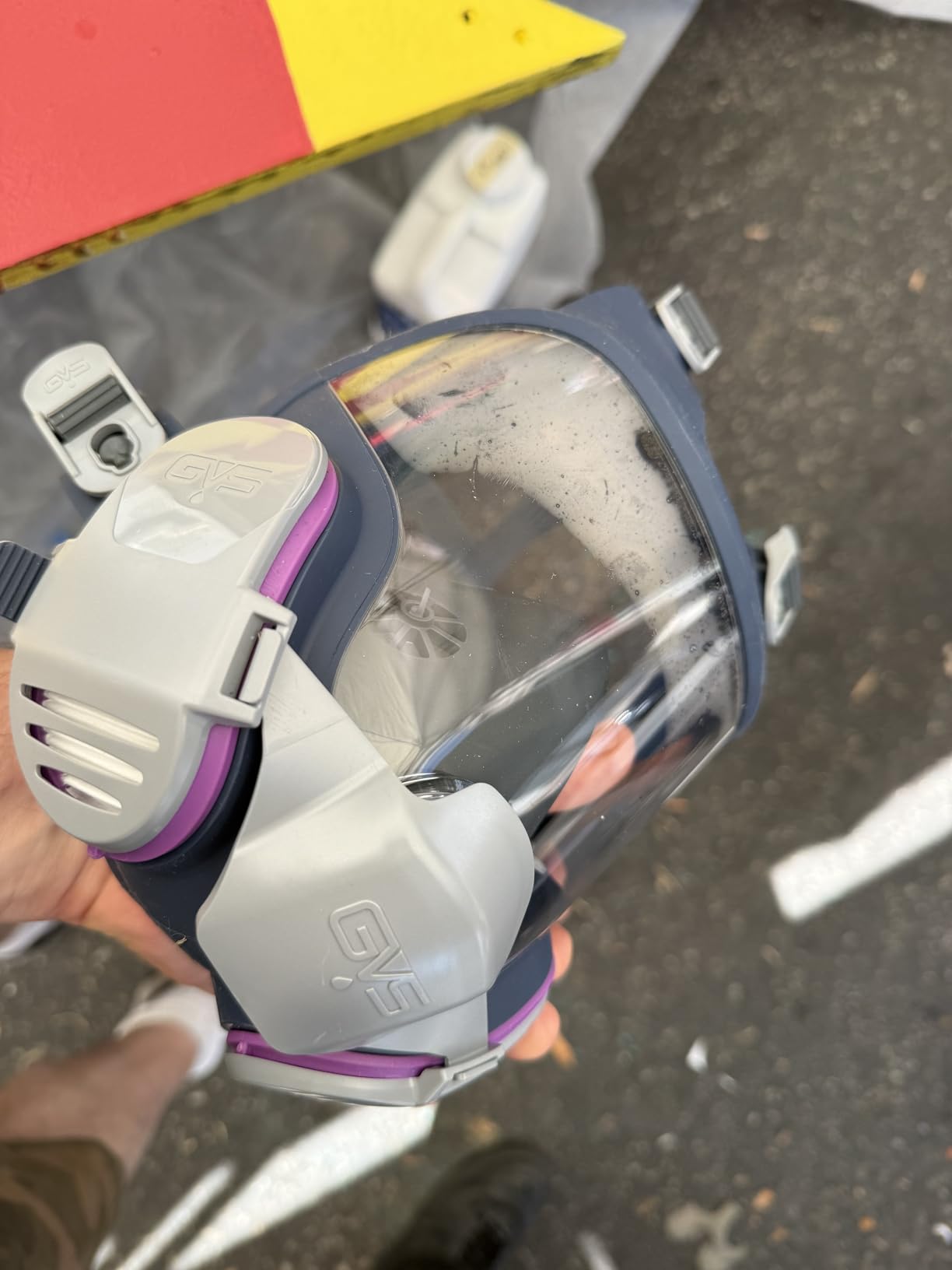 GVS Elipse Full Facepiece Respirator with P100 Replaceable Filters, One Size customer photo 2