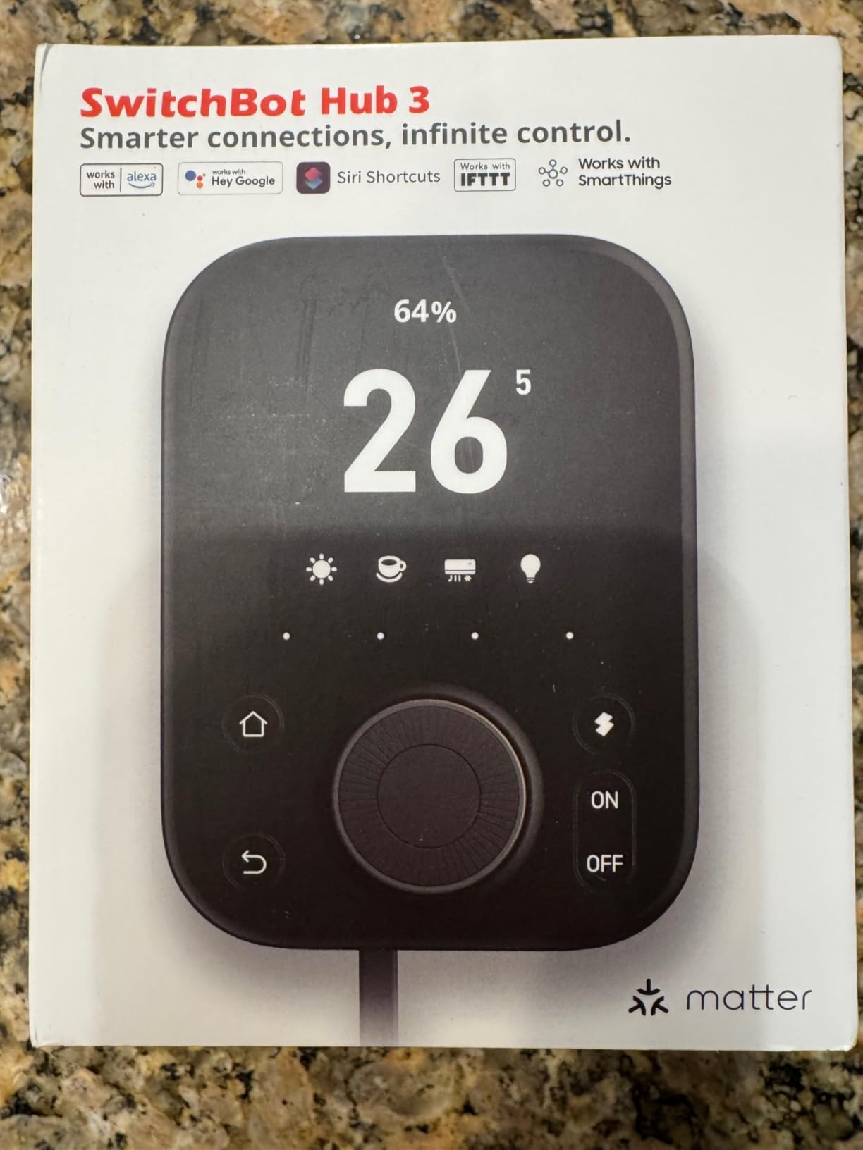 SwitchBot Hub 3 (3rd Gen), Smart Home Hub with 2.4