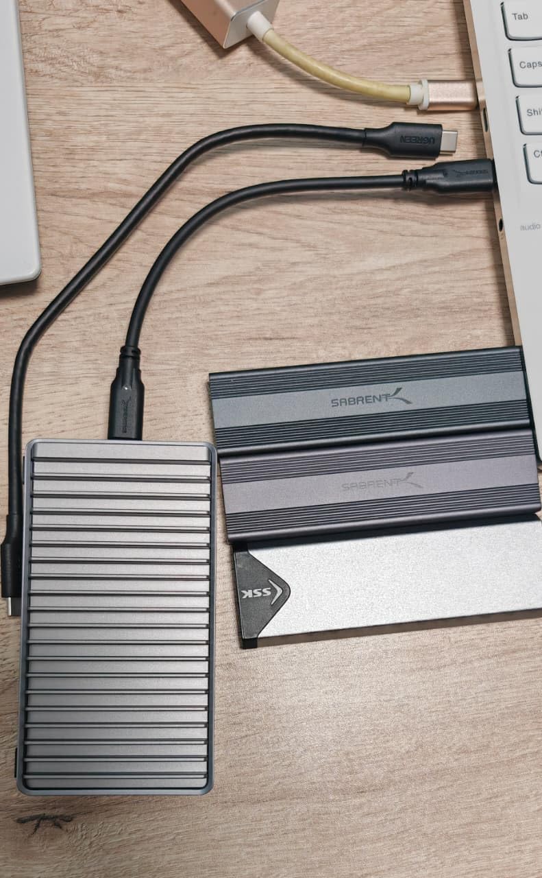 UGREEN 40Gbps M.2 NVMe Enclosure (SSD Not Included) customer photo 1