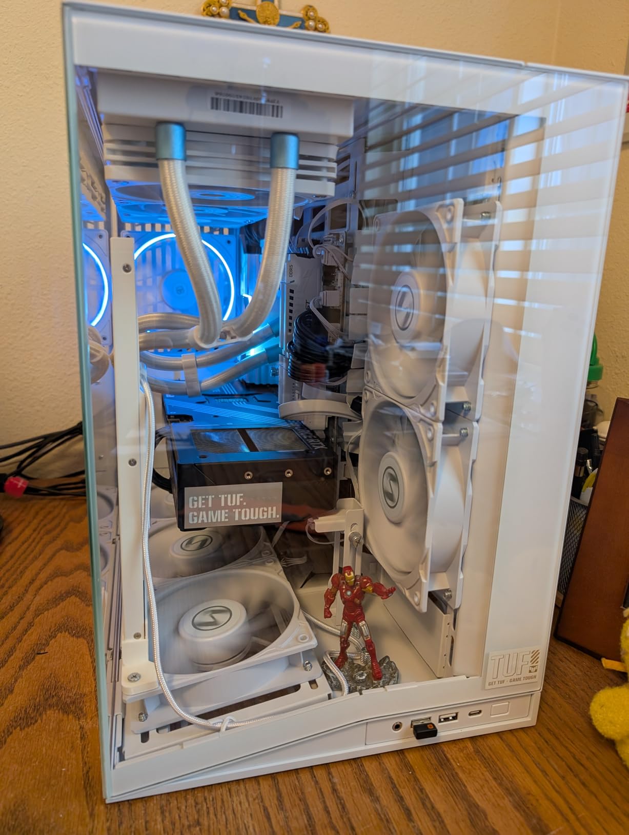 Lian Li O11D Mini V2 Flow ATX PC Case with 5 Non-RGB Reverse Fans, Black customer photo 2
