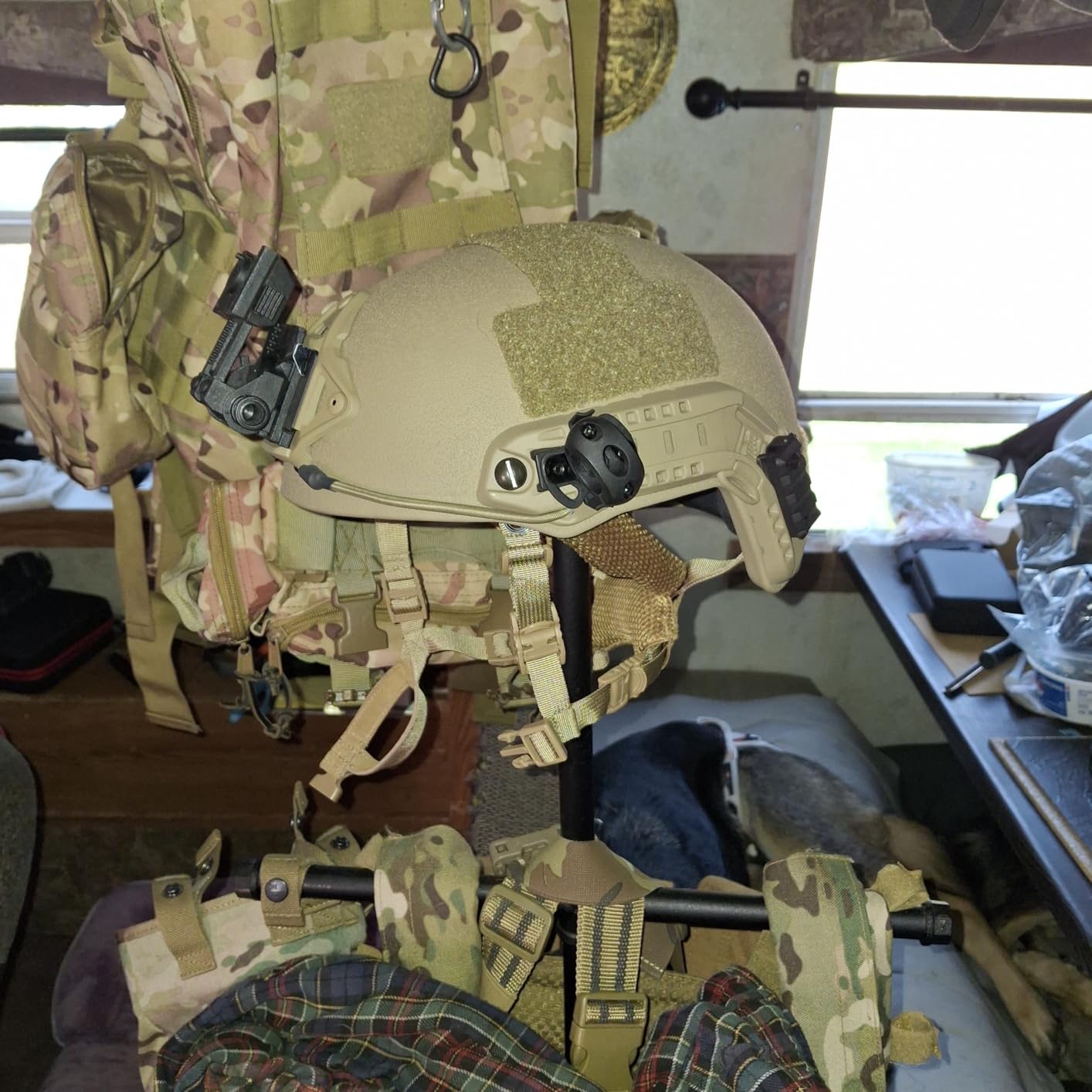 Level IIIA Fast High Cut Helmet with Rail Adapter customer photo 2