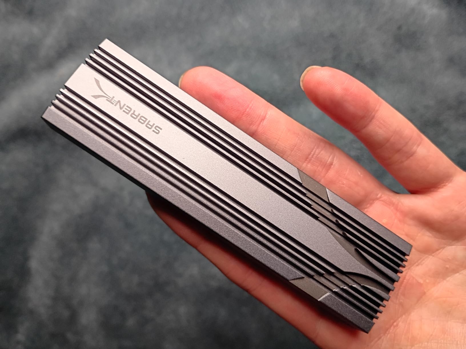 SABRENT USB-C NVMe Enclosure & Reader, M.2 PCIe SSD, 10Gbps (EC-PNVO) customer photo 1