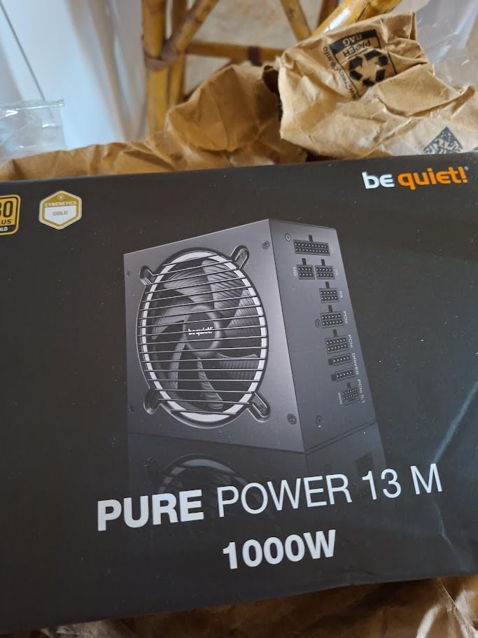 be quiet! Pure Power 13 M 1000W, ATX 3.1, Fully Modular PSU, 80+ Gold customer photo 1