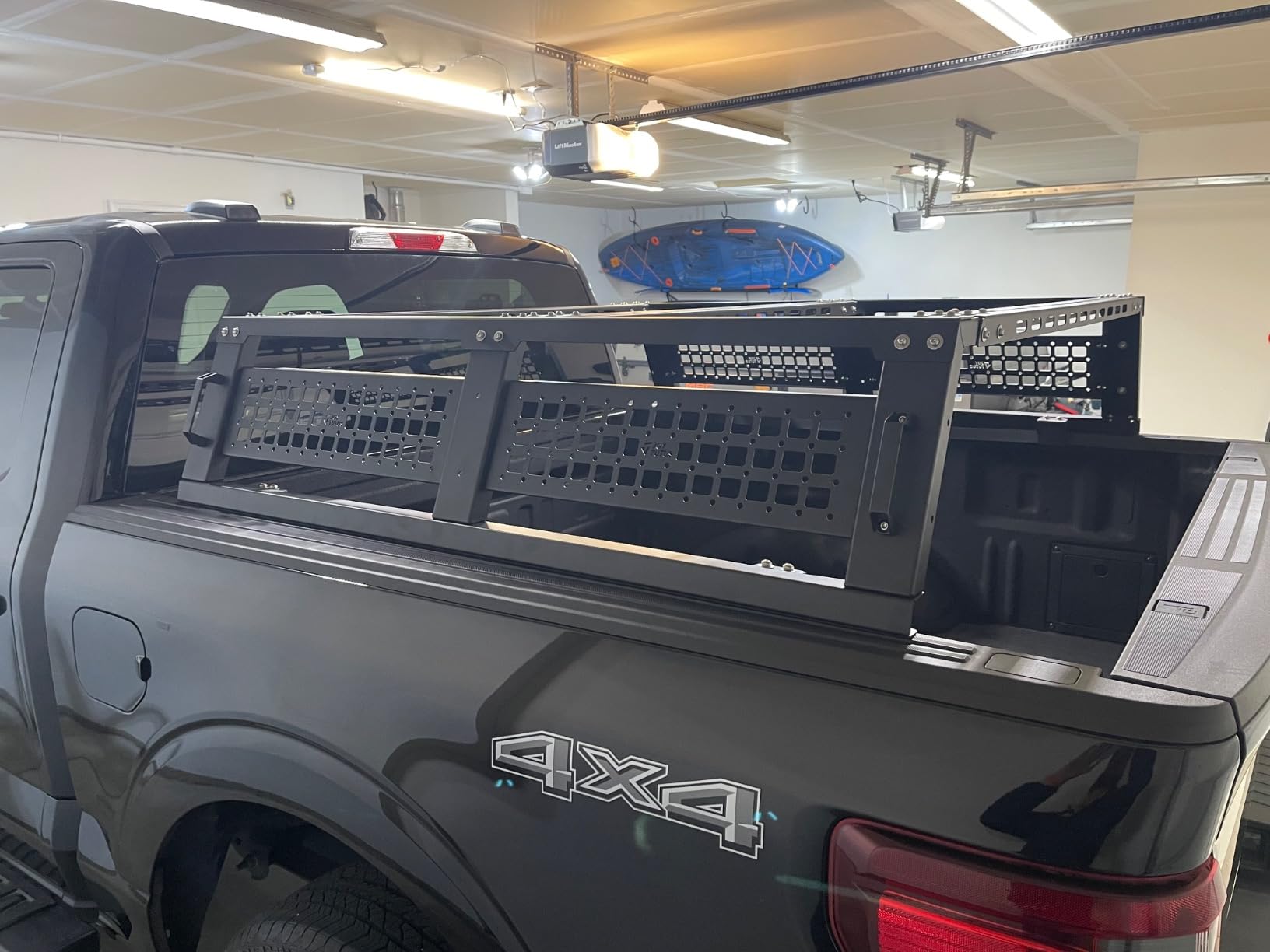 JOYTUTUS 18.8 Inch High Full Size Truck Bed Rack with Molle Panel customer photo 2