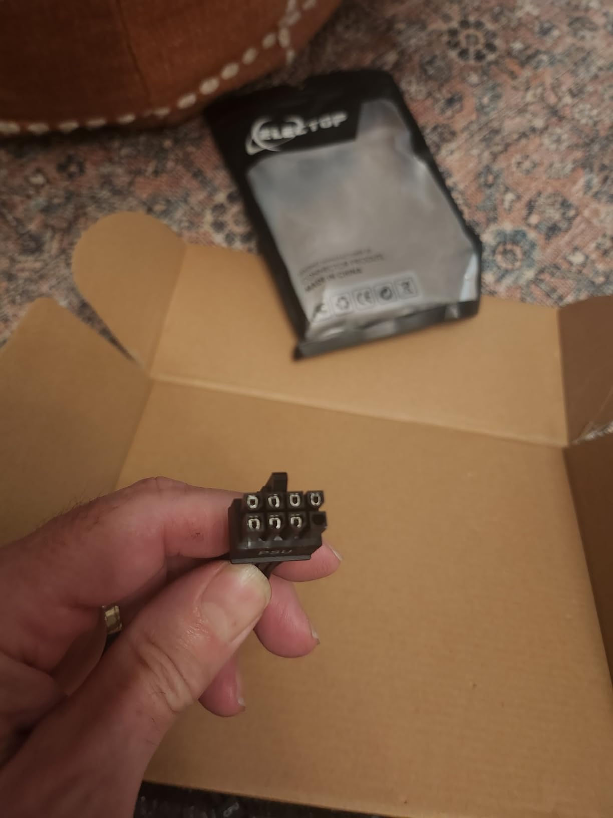 Rosewill VMG 1000W 80+ Gold, ATX 3.0 & 3.1 Compatible, Full Modular Low-Noise Power Supply, PCIe 5.1 12V-2x6 Connector, 100% Japanese Electrolytic Capacitor, 120mm FDB Silent Fan - 5 Year Warranty customer photo 2