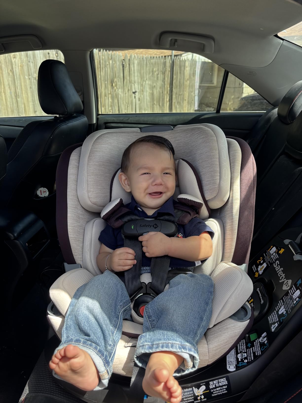 Safety 1st Turn and Go 360 DLX 360 Car Seat, Rotating All-in-One Convertible Car Seat, Stonington customer photo 1