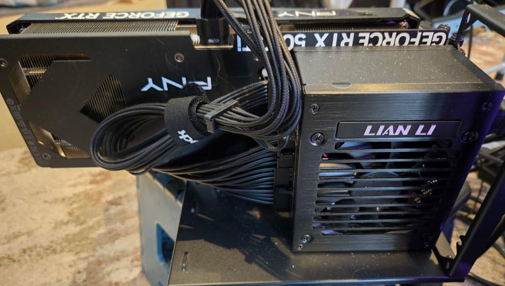LIAN LI SP750 V2 750W SFX Power Supply, 80 Plus Gold, Black (SP750G.B) customer photo 2