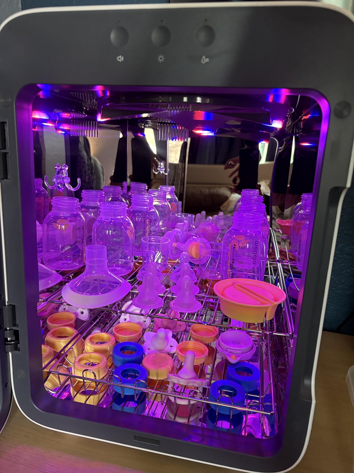NEW UPANG Signature2 Plus LED Baby Bottle Sanitizer (UP920A+) (Milk White) customer photo 1
