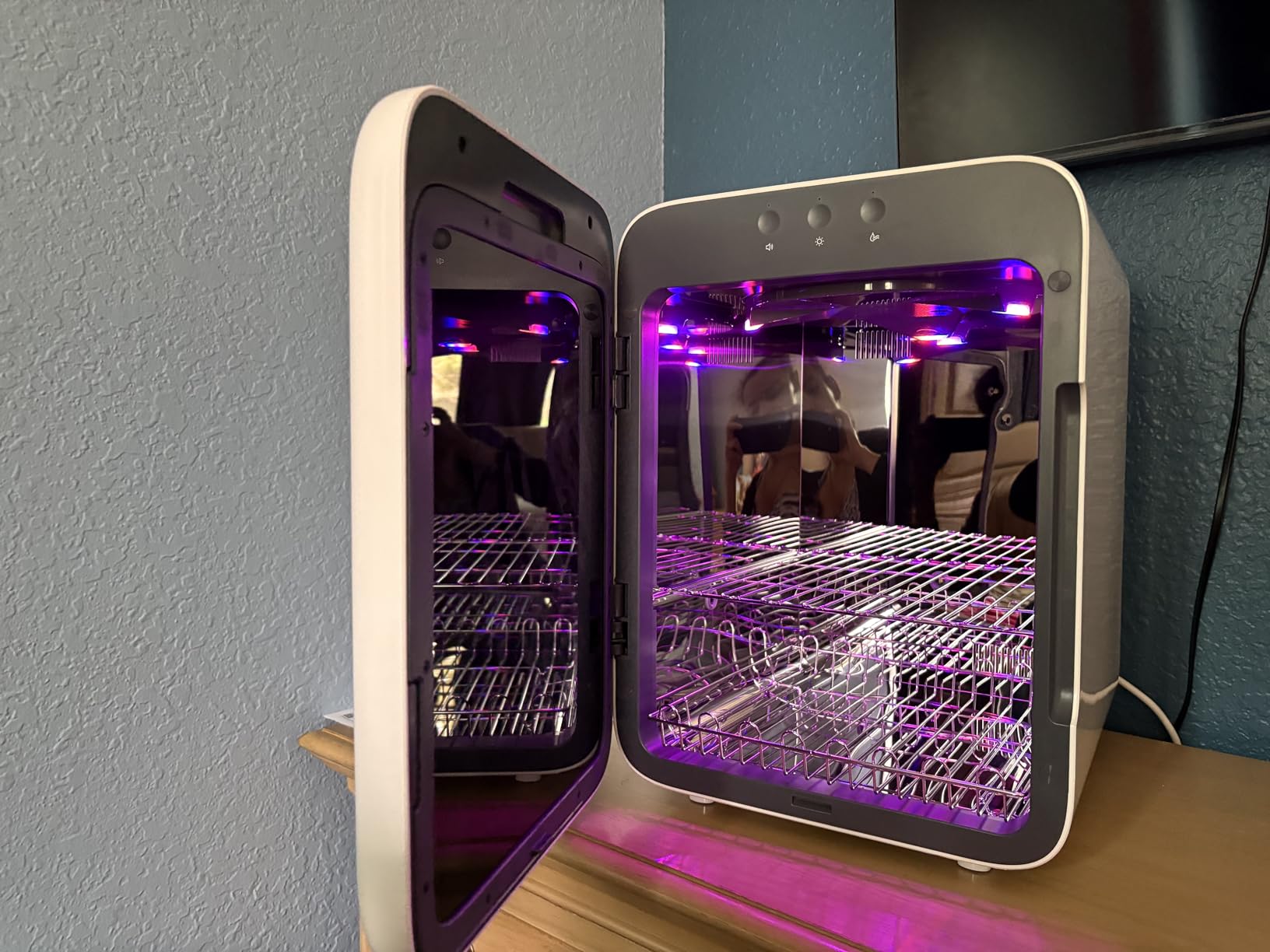 NEW UPANG Signature2 Plus LED Baby Bottle Sanitizer (UP920A+) (Milk White) customer photo 2