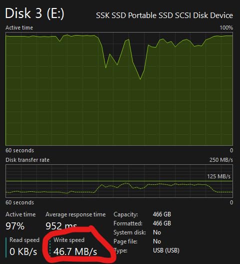 SSK Portable SSD 4TB External Solid State Hard Drive USB C Up to 1050MB/s customer photo 2