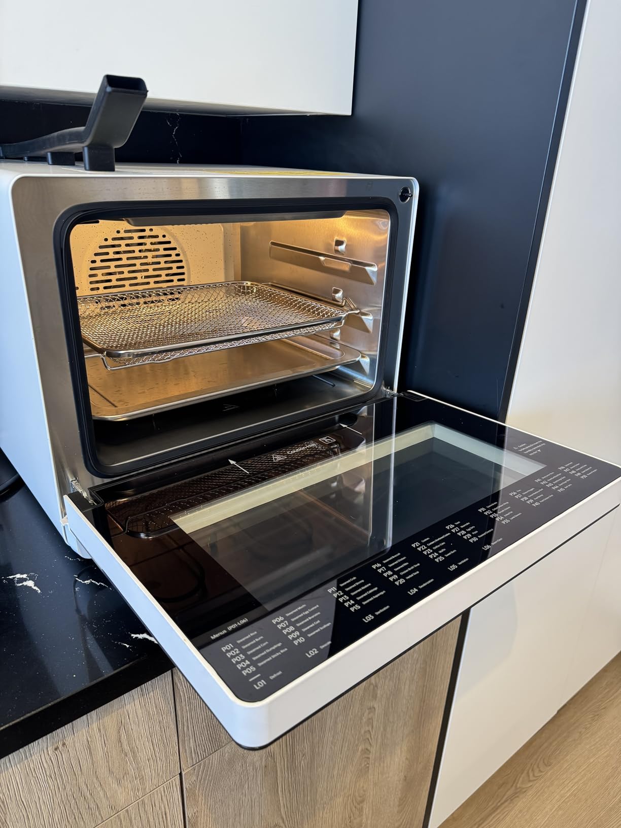 FOTILE HYZK32-E3-B ChefCubii 1.1 cu. ft. 4-in-1 Combi-Steam Oven with Steam-Bake, Air Fry, Convection, Dehydrator Functions, and 50 Preset Menus, Black customer photo 1