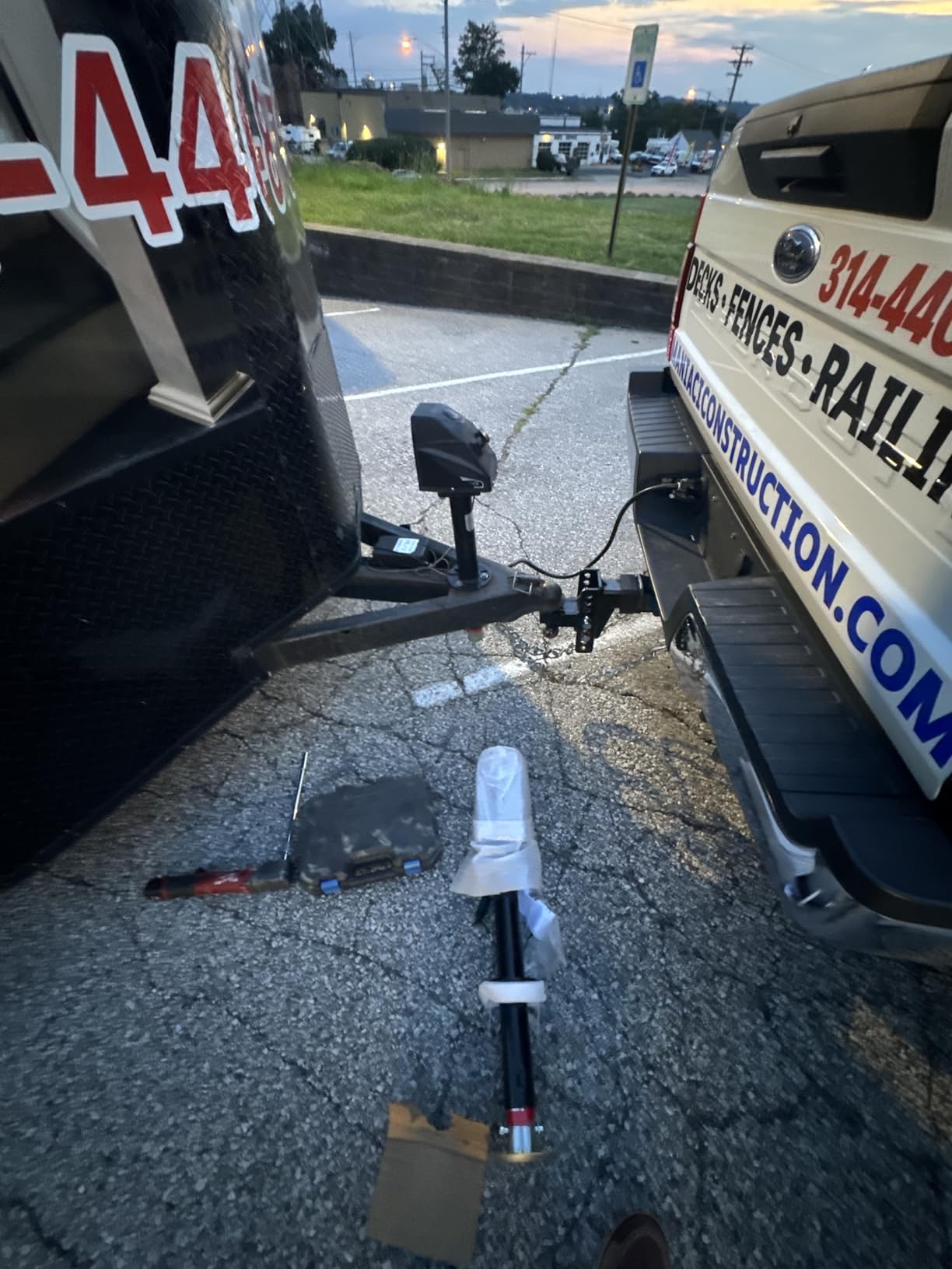 Kohree Electric Trailer Jack 6000 lbs with Wiring, Heavy Duty, A-Frame customer photo 1