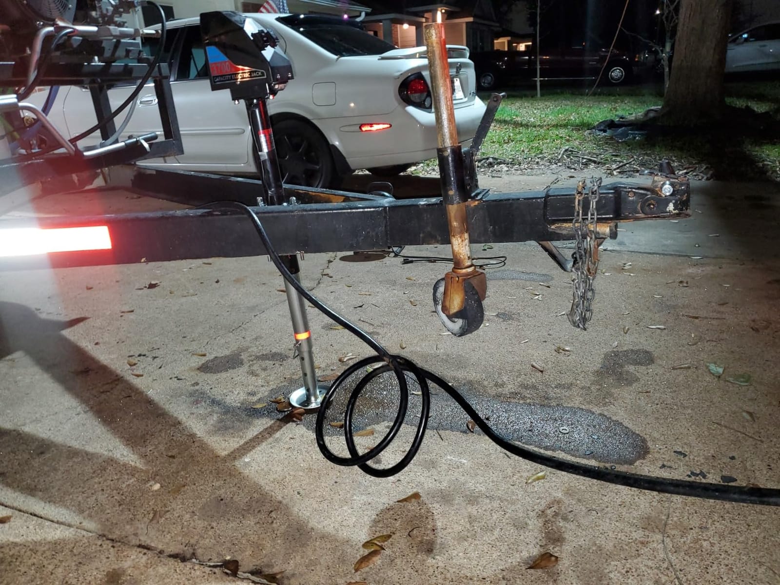Kohree Electric Trailer Jack 6000 lbs with Wiring, Heavy Duty, A-Frame customer photo 2
