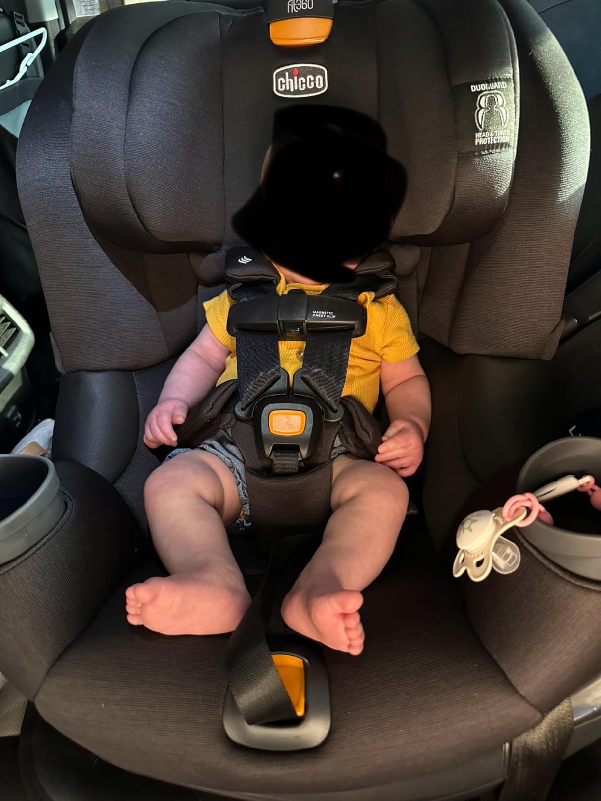 Chicco Fit360 ClearTex Rotating Convertible Car Seat customer photo 2
