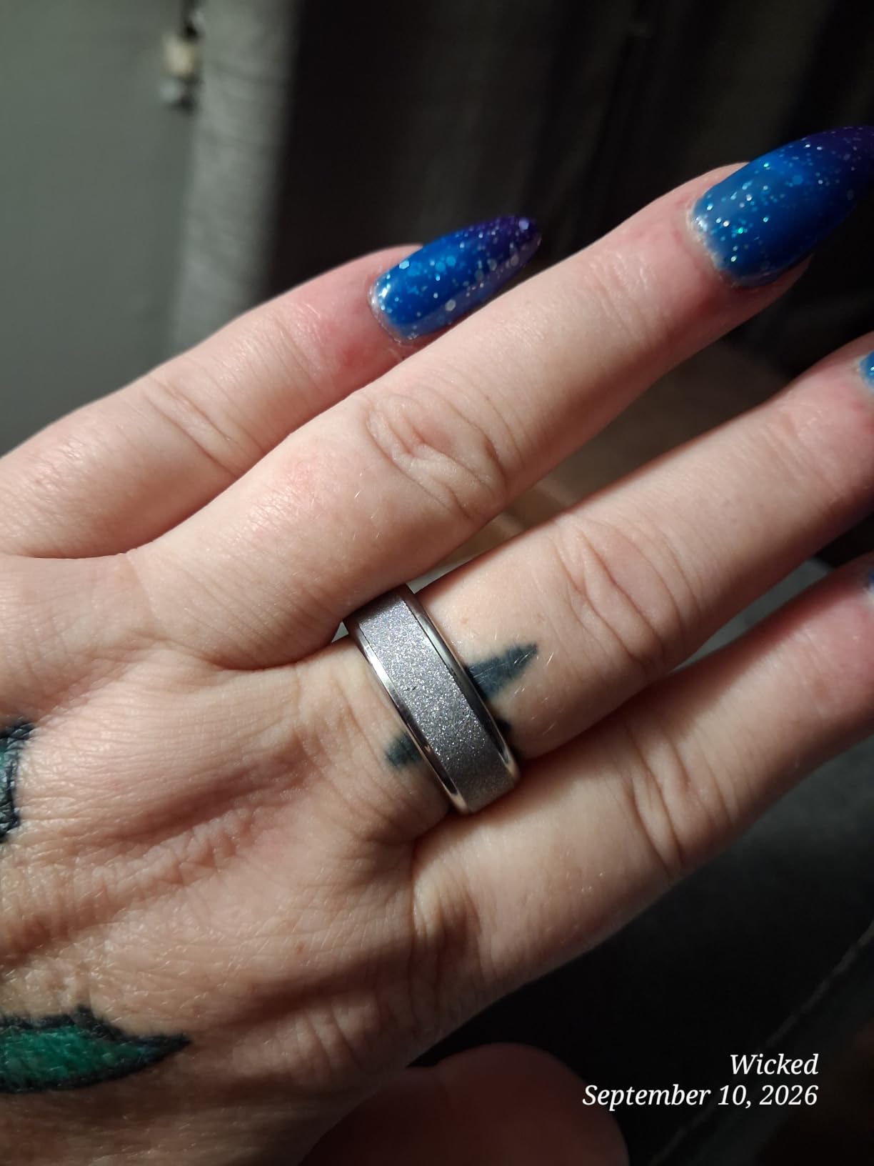 COLMI R10 Smart Ring, Sleep Health & Skin Temperature & 5ATM(Silver, 9) customer photo 1
