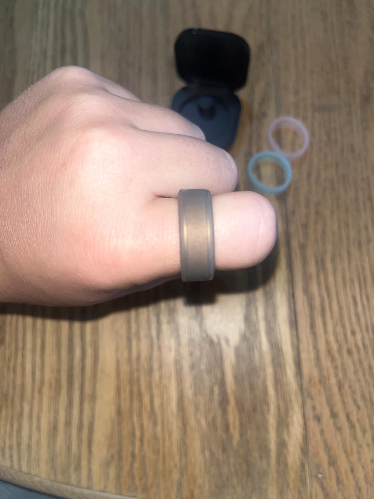 COLMI R10 Smart Ring, Sleep Health & Skin Temperature & 5ATM(Silver, 9) customer photo 2