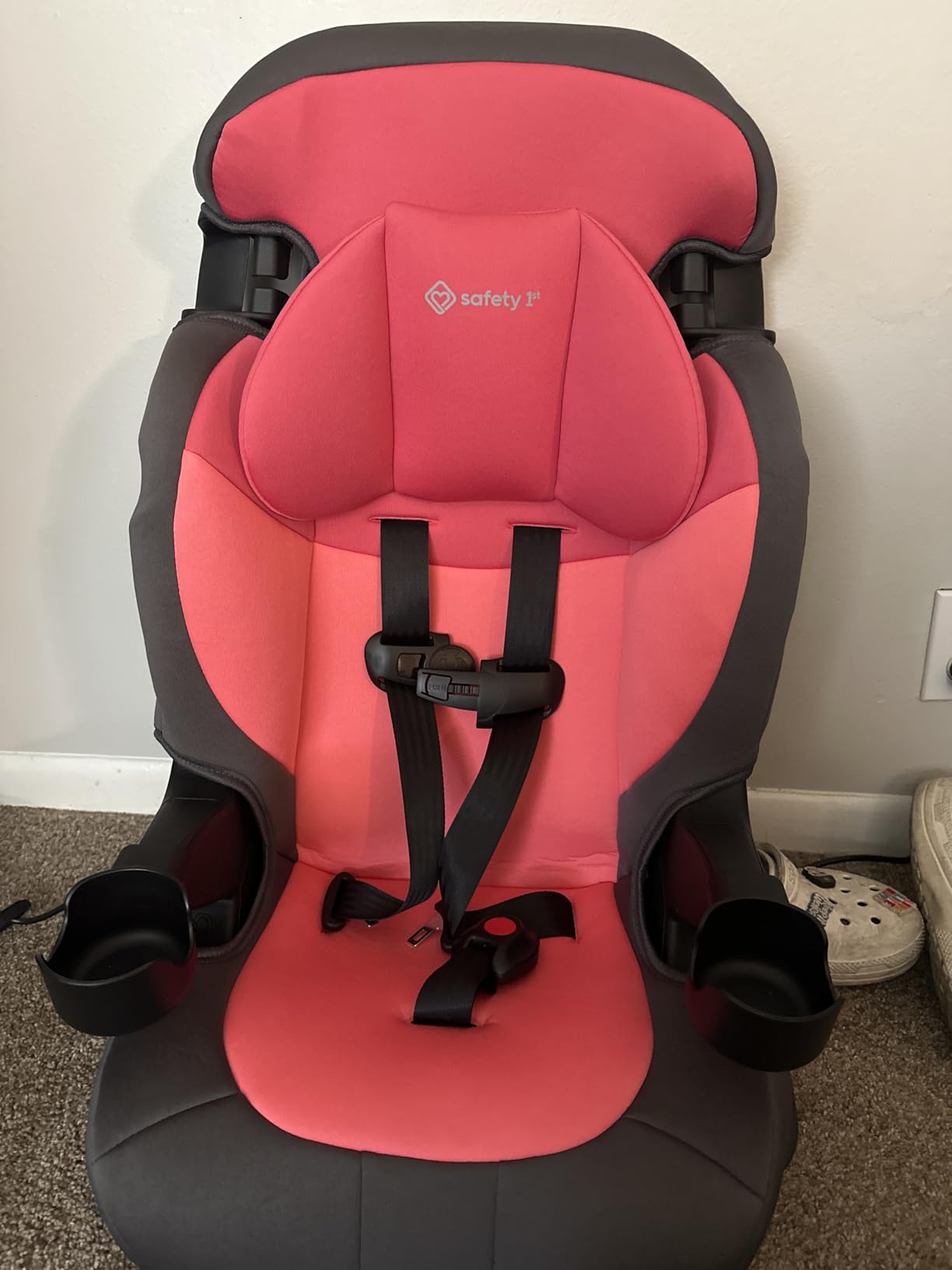 Safety 1st Grand 2-in-1 Booster Car Seat, Converts from High Back to Belt-Positioning Booster, High Back Seat for Kids 40-65, and Belt-Positioning 40-100 Pounds, Black Sparrow customer photo 1