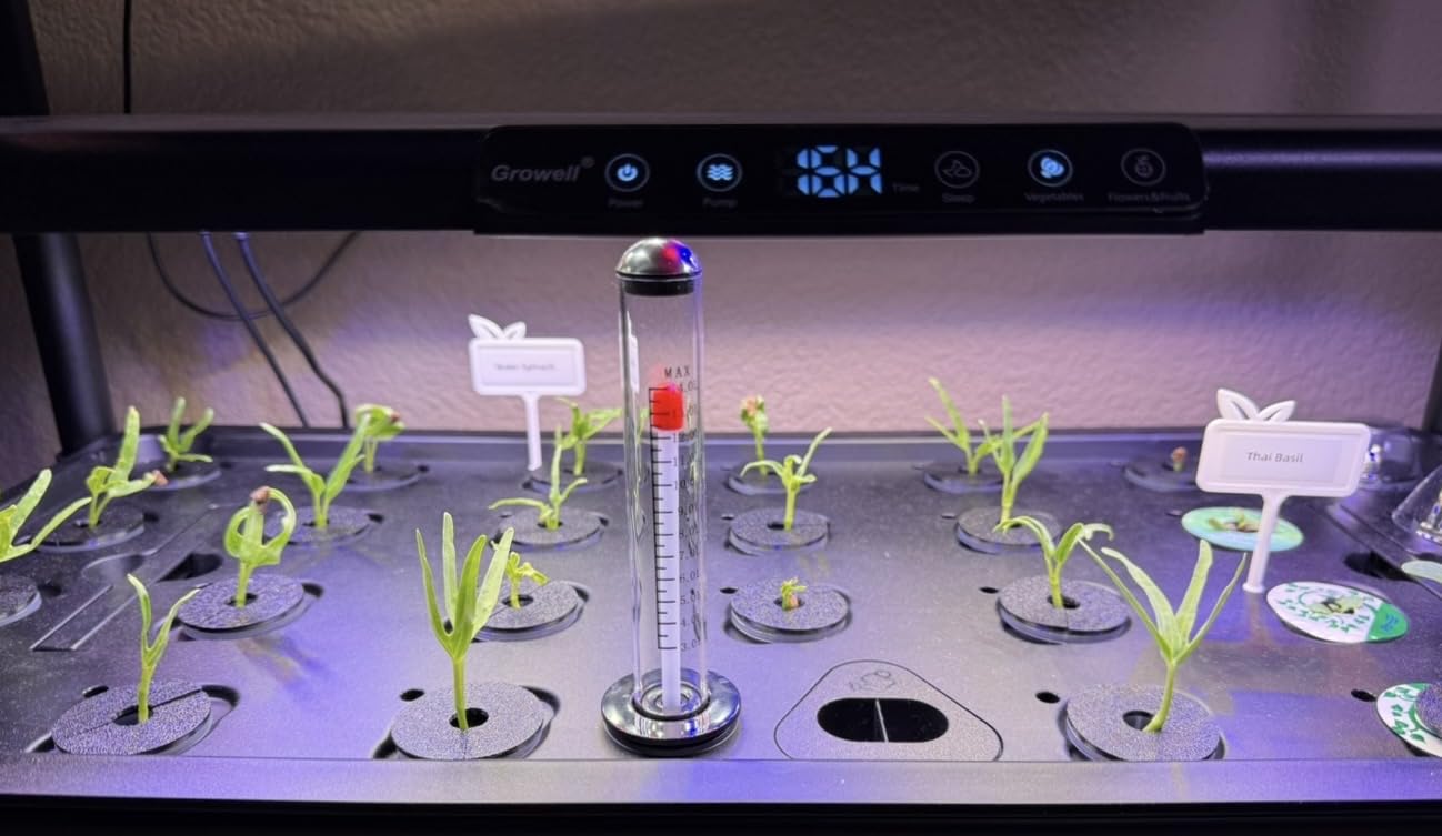 Growell 81 Pods Hydroponics Growing System Kit with Independent Water Pump customer photo 1