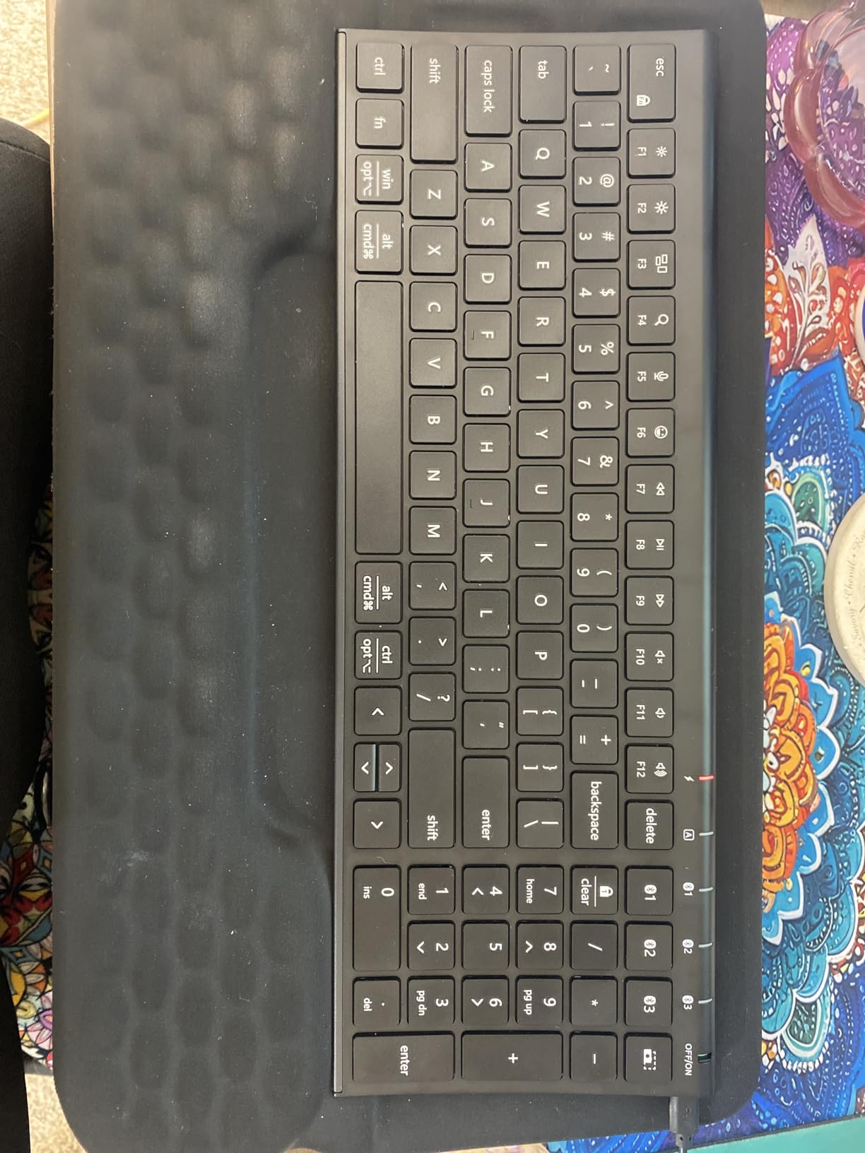 iClever BK10 SE Bluetooth Keyboard for Mac, Slim Full-Size Keyboard, Silver customer photo 1