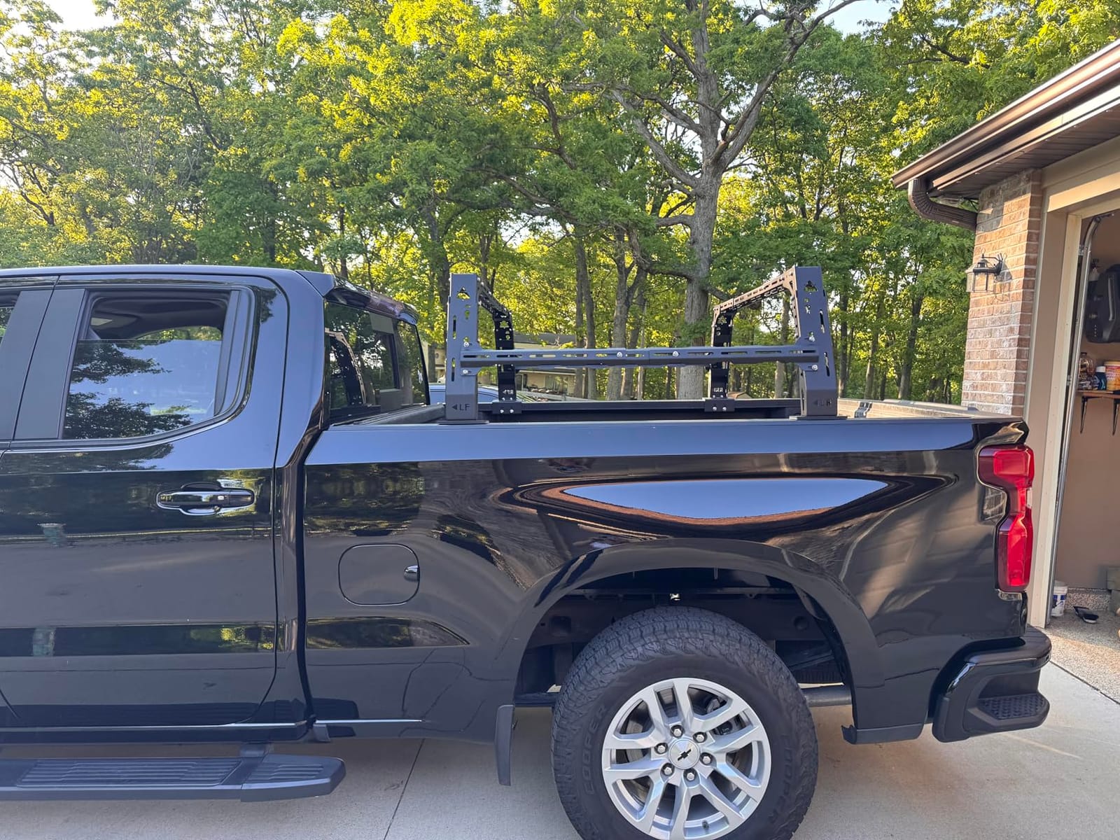 TRUMGETA Overland Truck Bed Rack for Full-Size Pickups, Adjustable Height customer photo 1