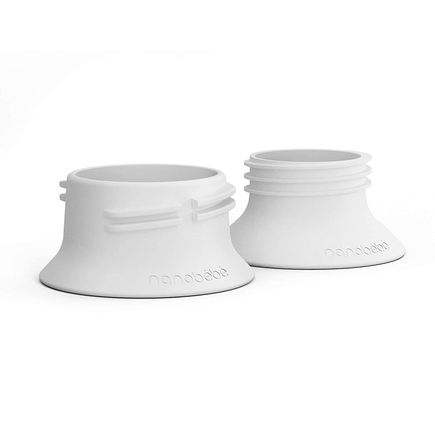 Nanobebe Wearable Breast Pump Hands Free Wireless Electric Breast Pump Smart App Controlled Pump Quiet Portable Multiple Modes, 2-Pack customer photo 1