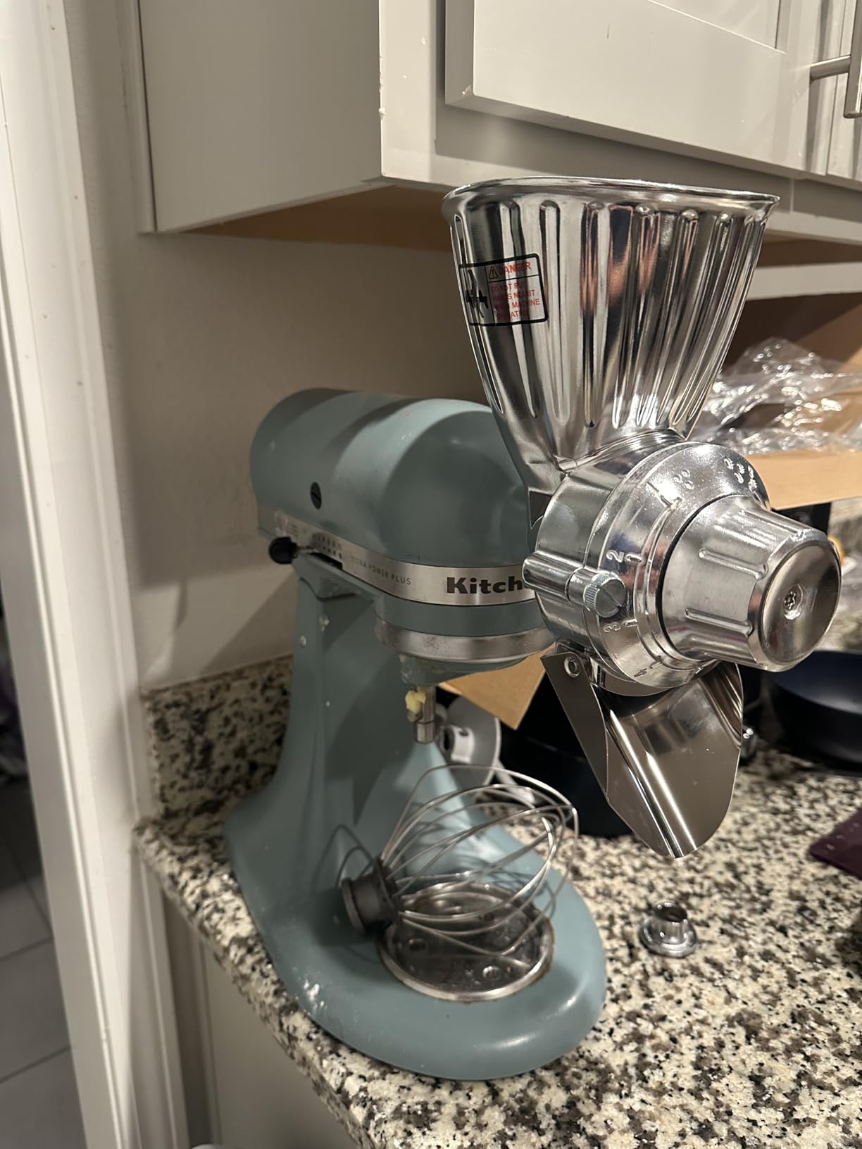 Grain Mill Attachment for KitchenAid, Food-Grade All-Metal 9 Levels customer photo 2