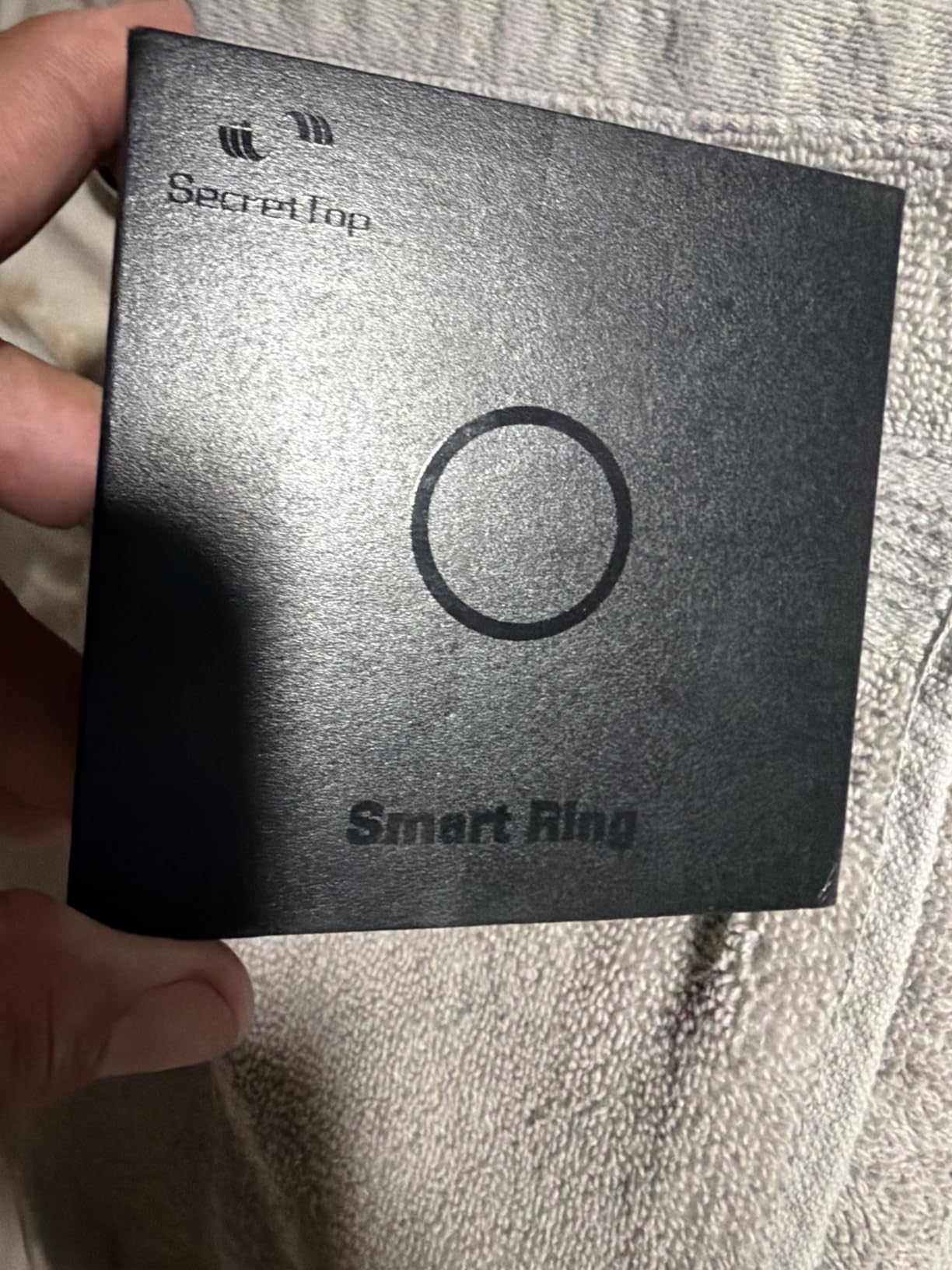 Smart Ring Women Men, Fitness Tracker, No Subscription, Sleep, Black 8 customer photo 2